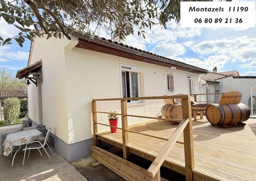 Vente Maison Maison 4 chambres  rénovée, 102 m², piscine, carport Montazels