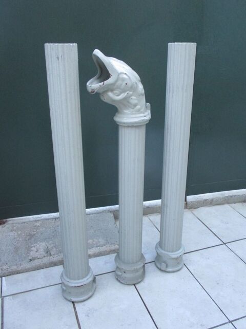 T�te Dauphin, descente d'eau de pluie en fonte 250 Cagnes-sur-Mer (06)