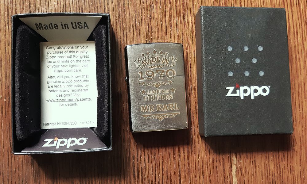 5 briquets ZIPPO collectors, lite d&eacute;tails 