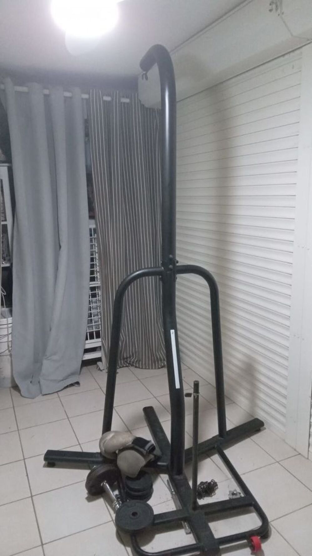 Ensemble 
Port sac de frappe et poids Sports