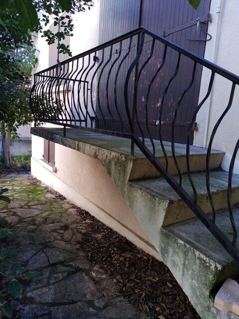 Garde corps d?escalier en fer forg 15 Montpellier (34)