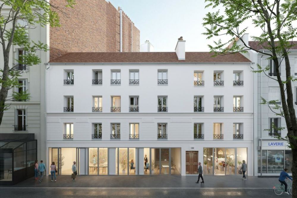 Vente Appartement 2/3 pi�ces style loft immeuble r�cent Paris 19