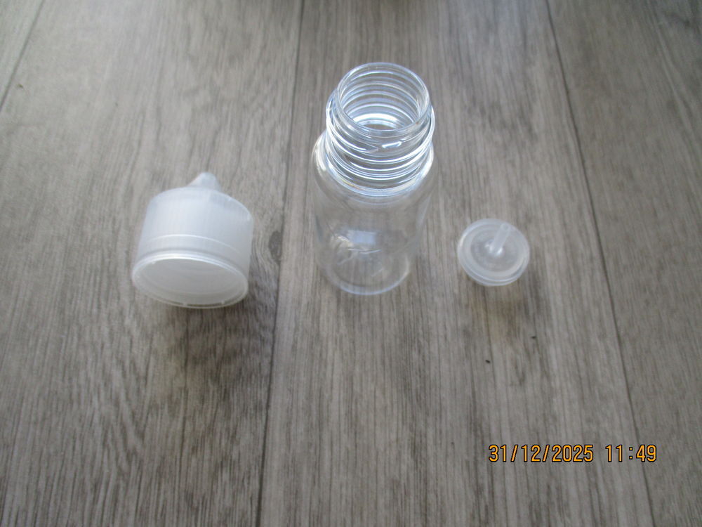 Fiole vide Bricolage
