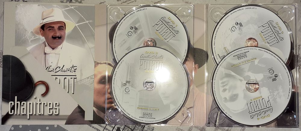 Hercule Poirot - Coffret Int&eacute;gral de la Saison 2 DVD et blu-ray