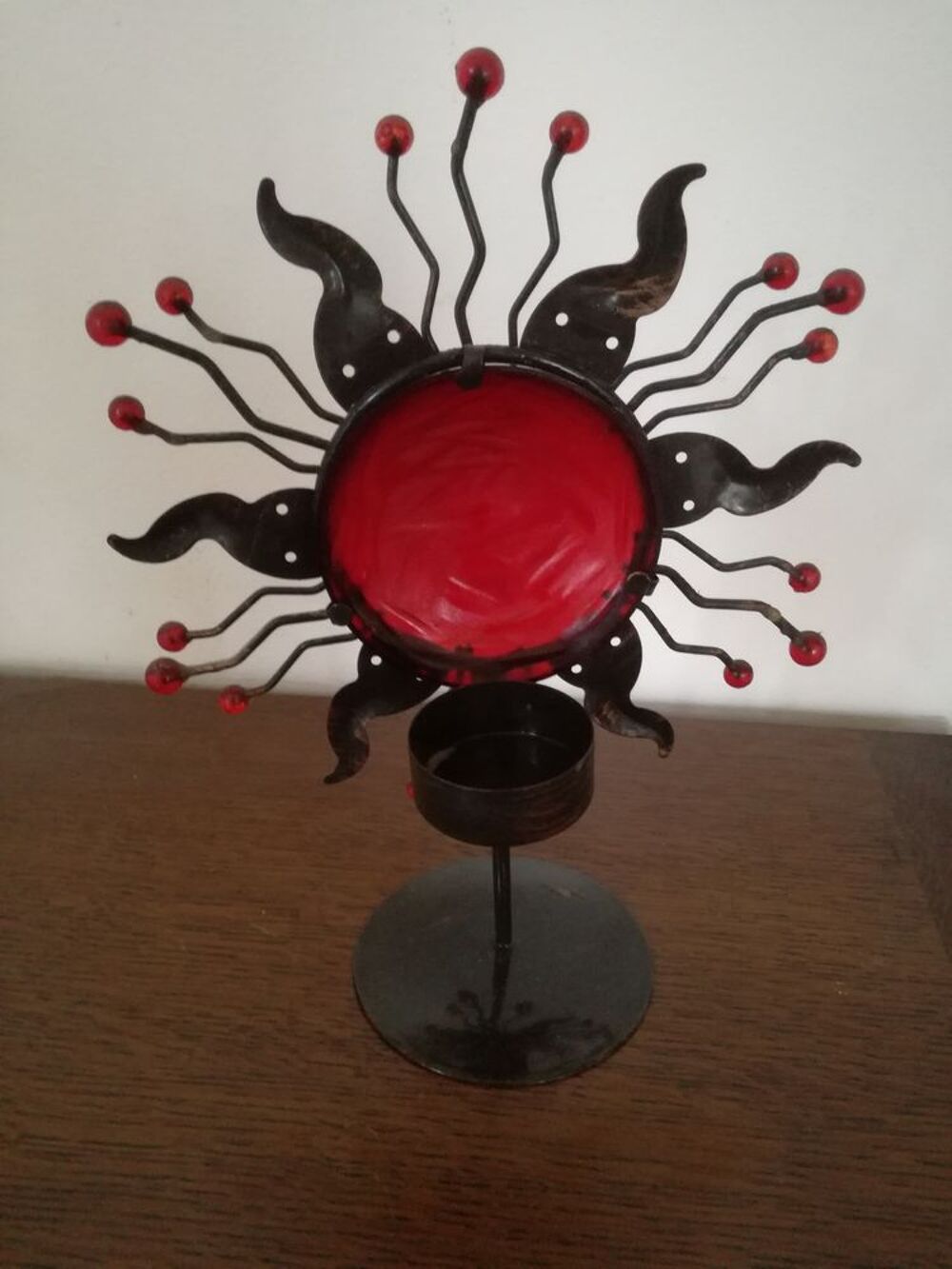 Porte bougie &agrave; r&eacute;chaud soleil Décoration