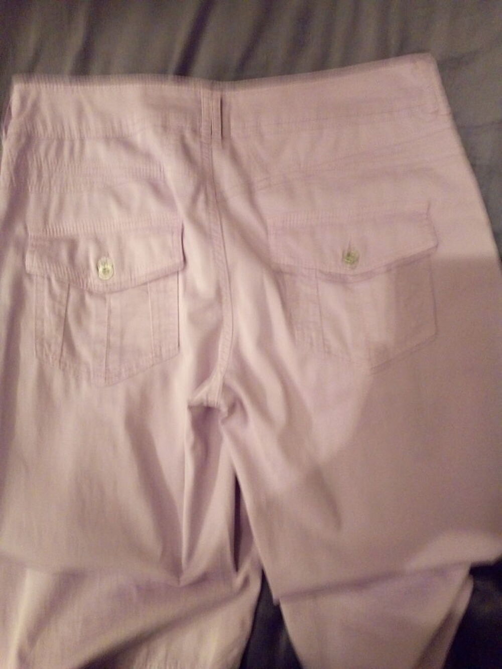 pantalon toile violet UNGARO FEVER Vêtements