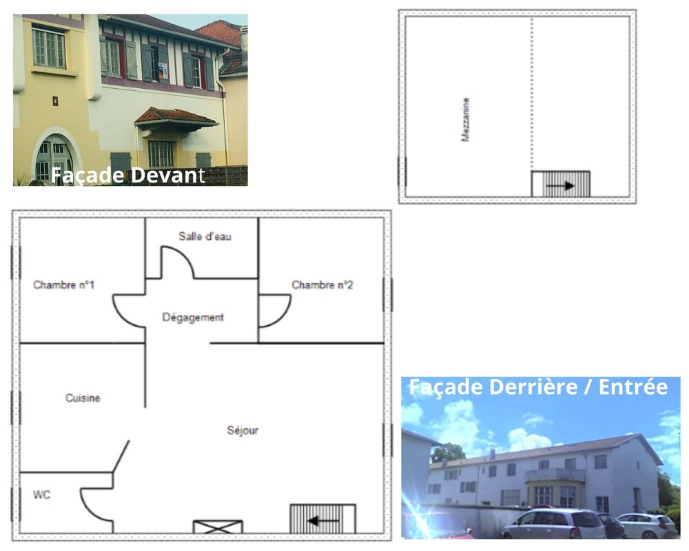 Vente Appartement Lumineux et atypique T3BIS Bayonne