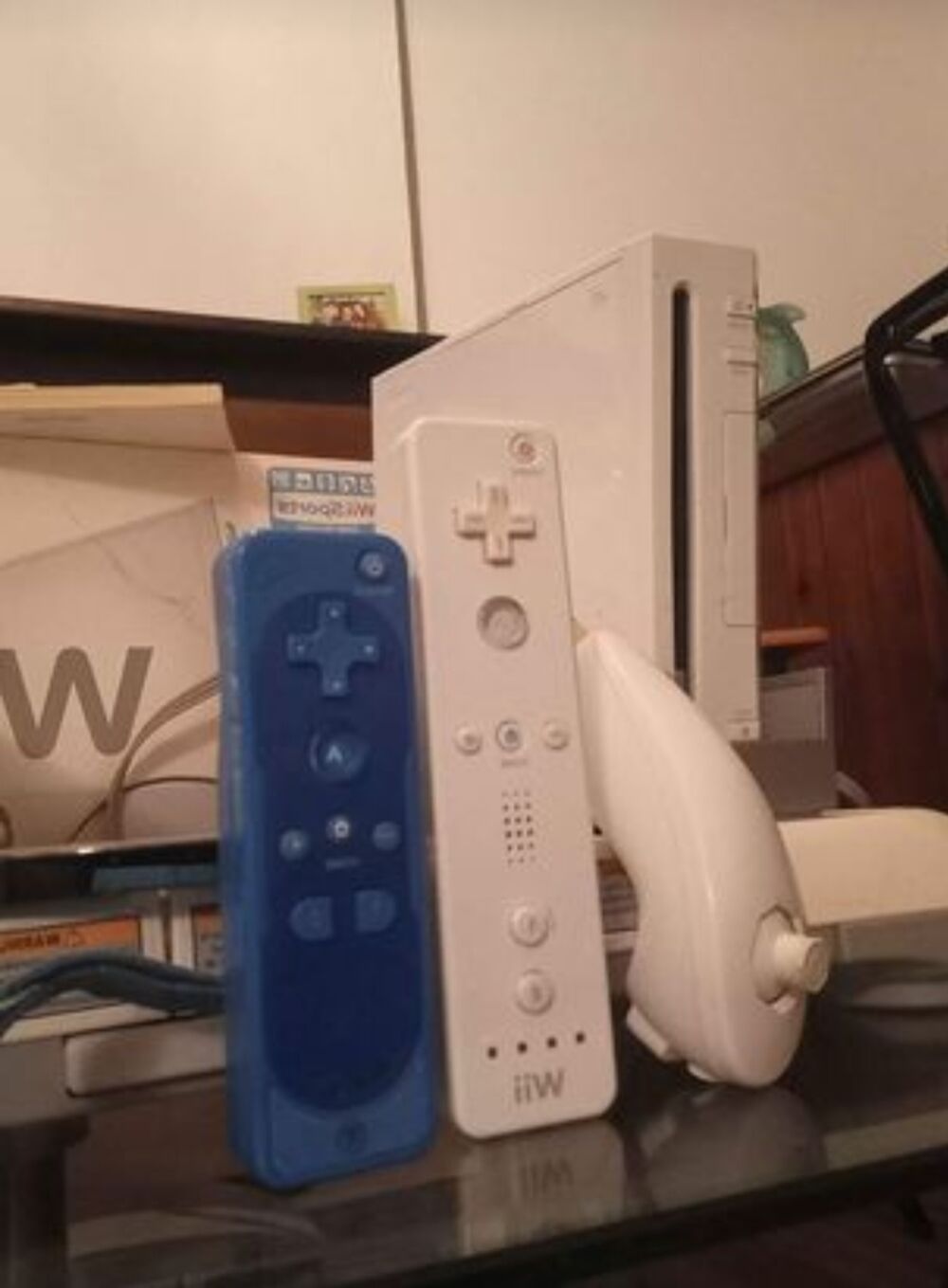 Console + accessoires +6 jeux Consoles et jeux vidos