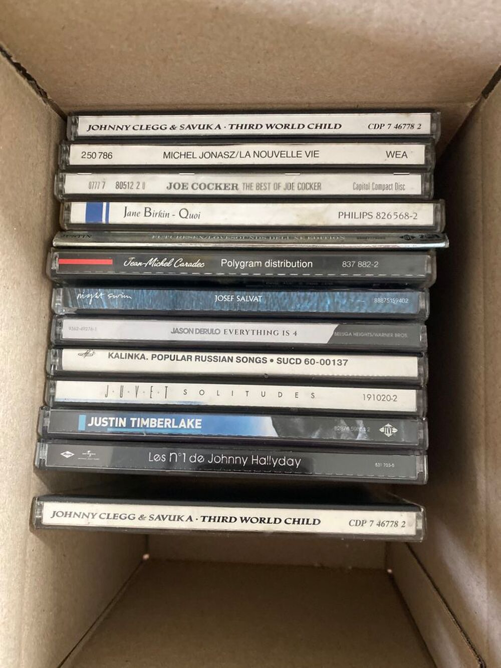 1 lot de 450 CD Audio et hifi