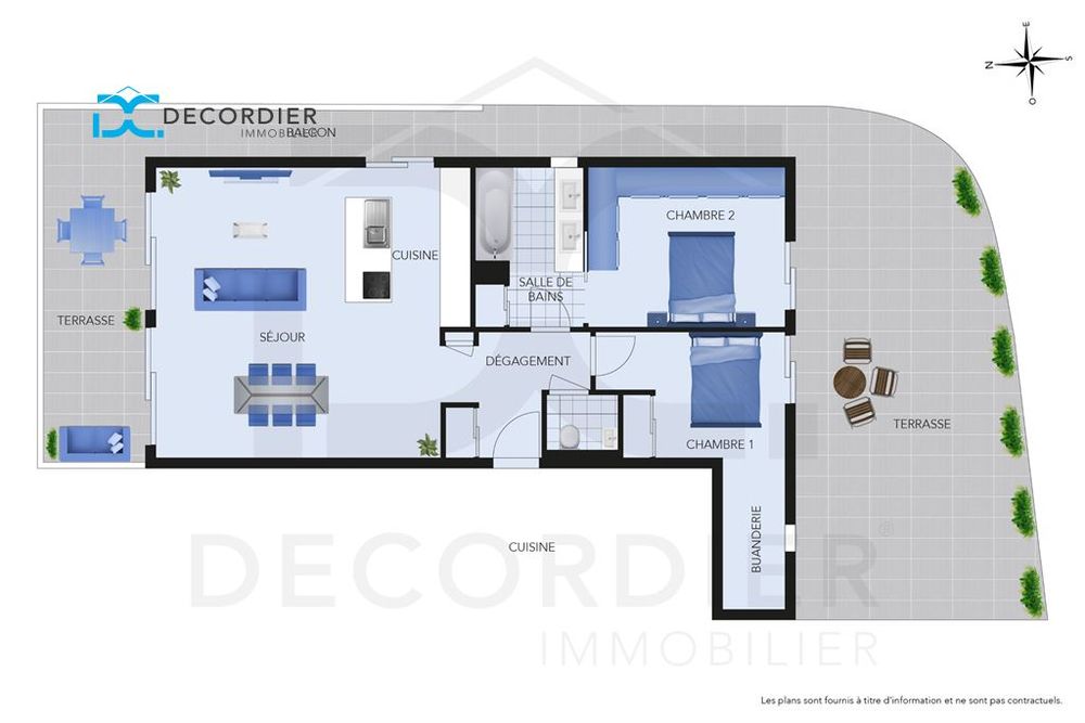 Vente Appartement APPARTEMENT T3 NEUVECELLE AVEC VUE LAC Neuvecelle