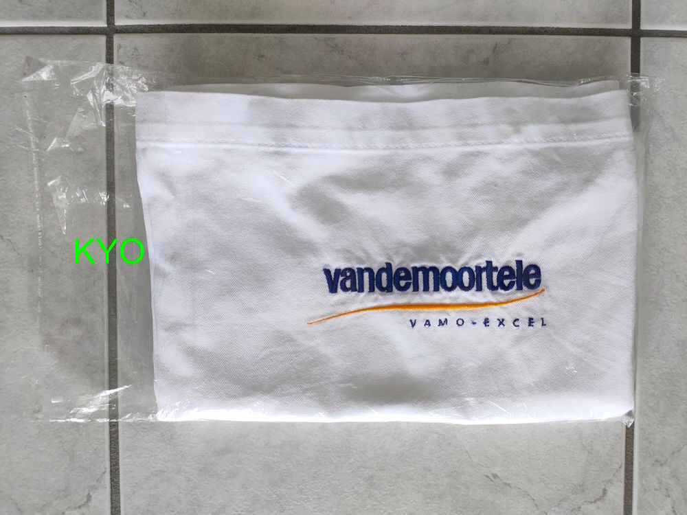 Tablier rectangulaire de cuisinier, p&acirc;tissier, blanc, coton Vêtements