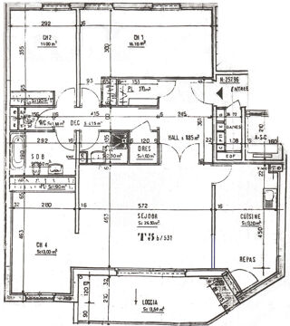  Appartement à vendre 4 pièces 114 m²