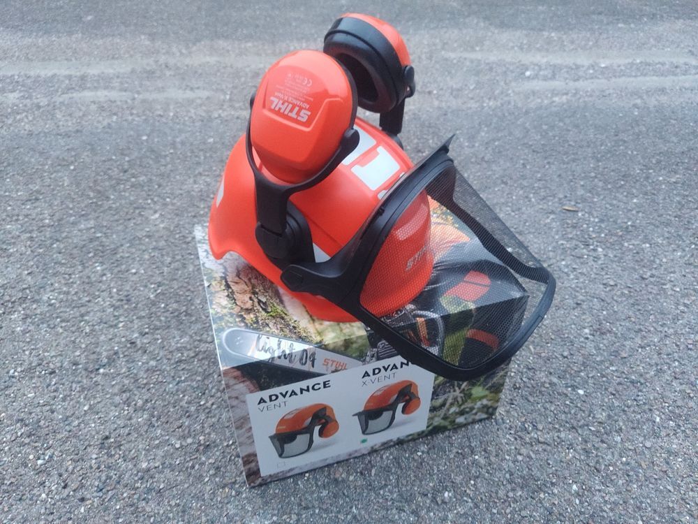   Casque de protection professionnel forestier STIHL Advance X 