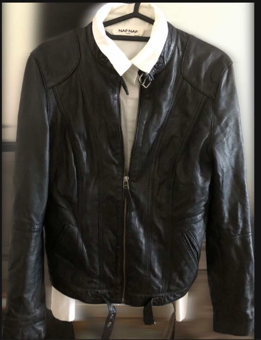 Veste en cuir Vêtements