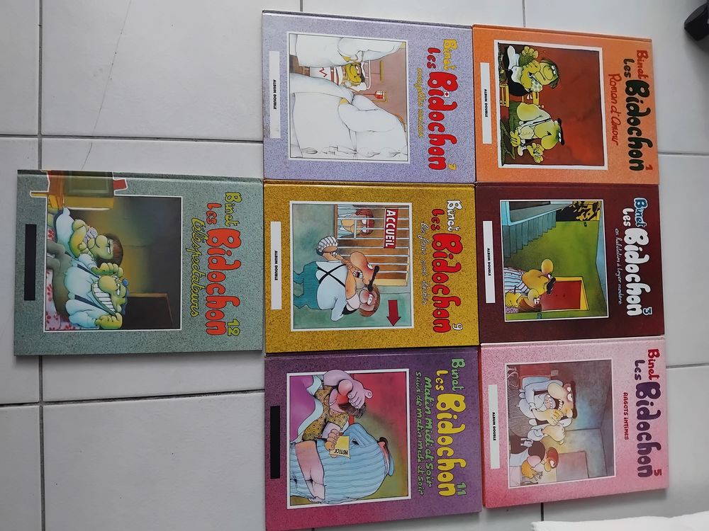 DOUBLE ALBUM BD LES BIDOCHON ECRIT PAR BINET 
BD EN BON ETAT Livres et BD