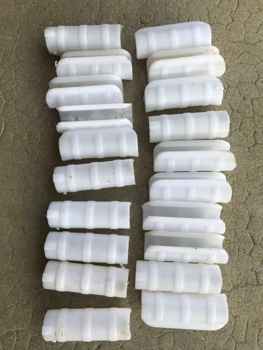 Lot de 20 clips en plastique pour serre &Oslash; 32 mm Jardin