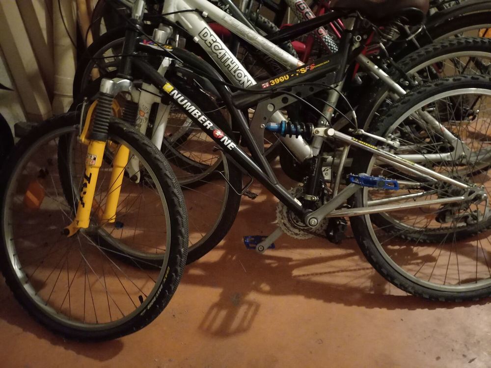Lot de 7 velos Sports
