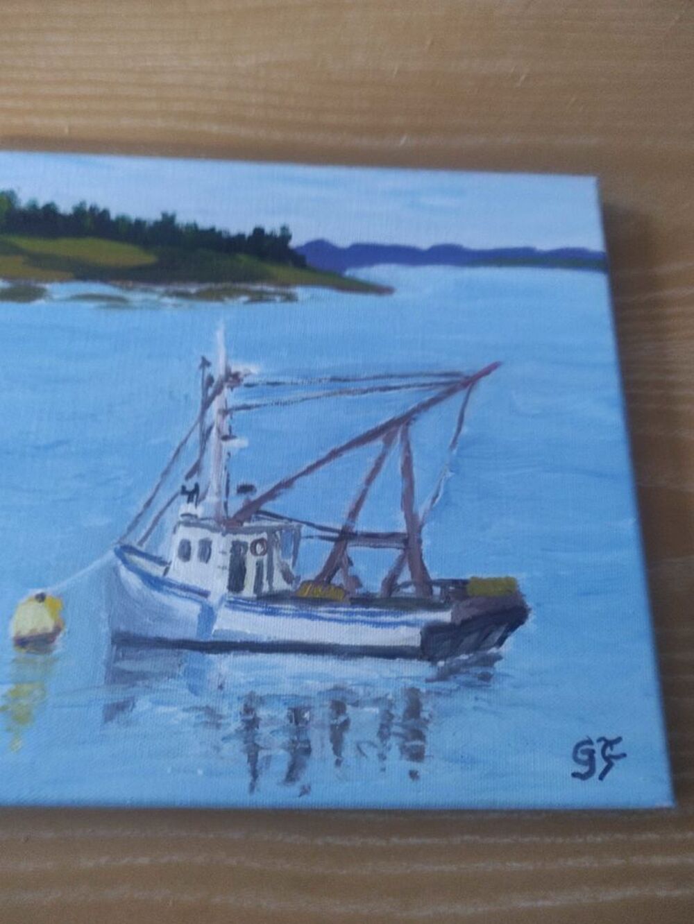 tableau crevettier au Qu&eacute;bec Décoration
