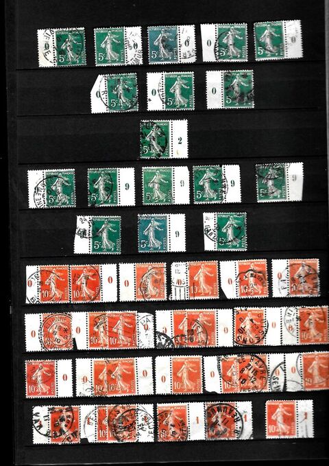 Timbres   SEMEUSE millésimé  Mulhouse (68)