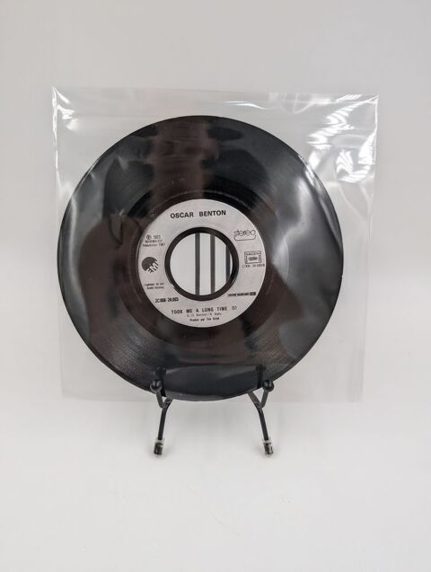 Vinyle 45 tours Oscar Benton : Took me a Long Time  2 Vulbens (74)