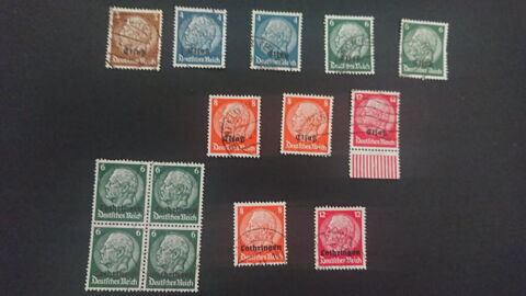 Timbres   ALSACE - LORRAINE   0 Mulhouse (68)