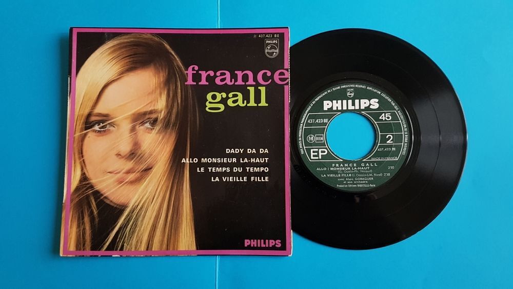 LES 45T DE FRANCE GALL CD et vinyles