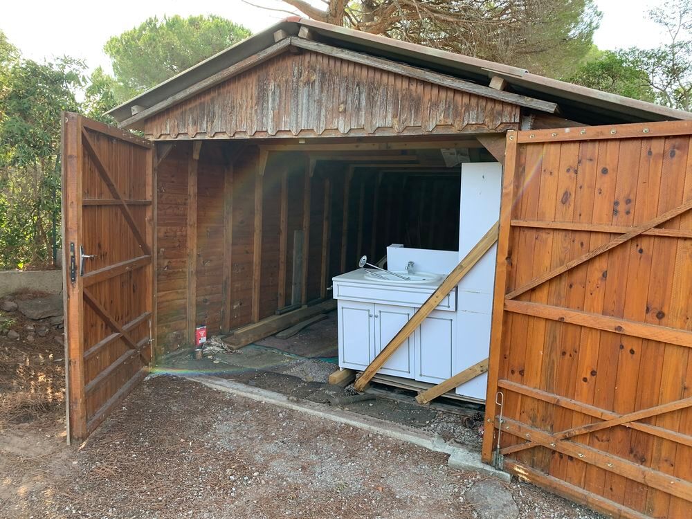 Garage en bois Jardin