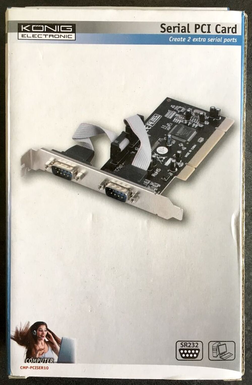 Carte PCI Serial Port X2 neuve Matriel informatique