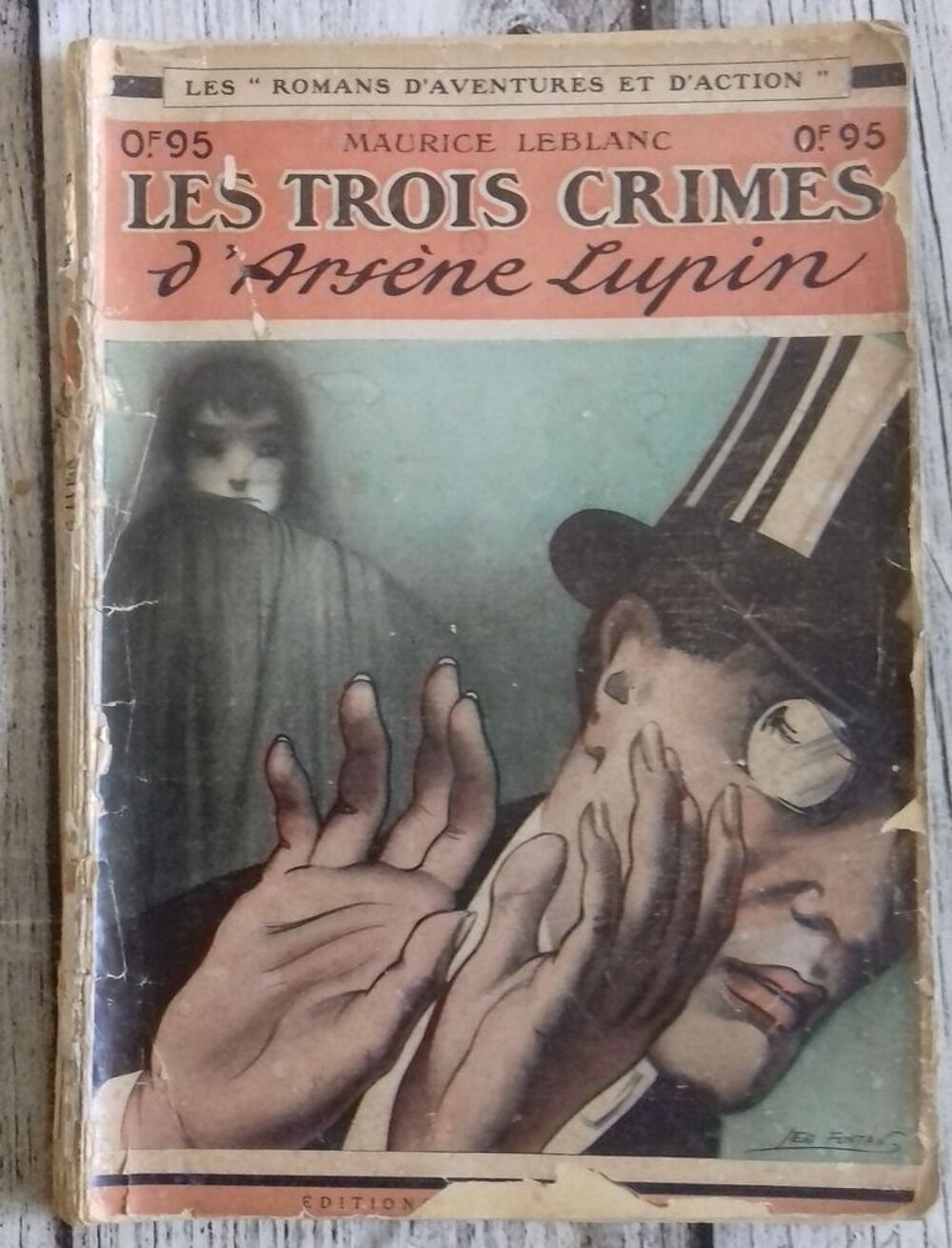 Les trois crimes d'Ars&egrave;ne Lupin 