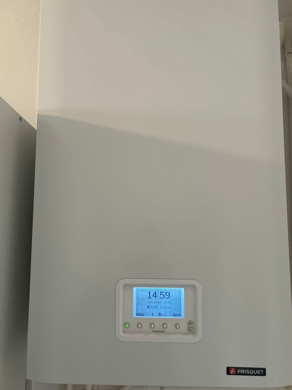 Chaudi&egrave;re FRISQUET &agrave; condensation ultra Luxe vantouse gaz Bricolage
