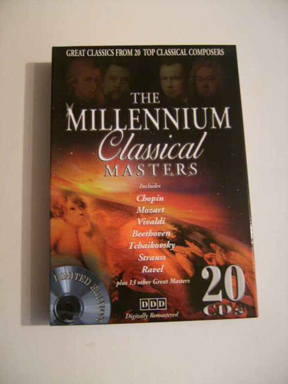 Coffret 20 CDs musiques Classique CD et vinyles