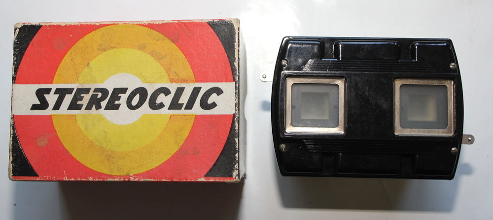Visionneuse st&eacute;r&eacute;oscopique STEREOCLIC BRUGUIERE 1960
Photos/Video/TV
