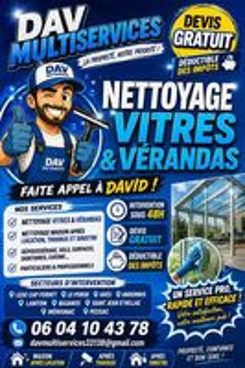   Nettoyage vitres et Maison  