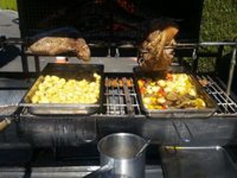   Barbecue Tourne broche pour Mchoui 