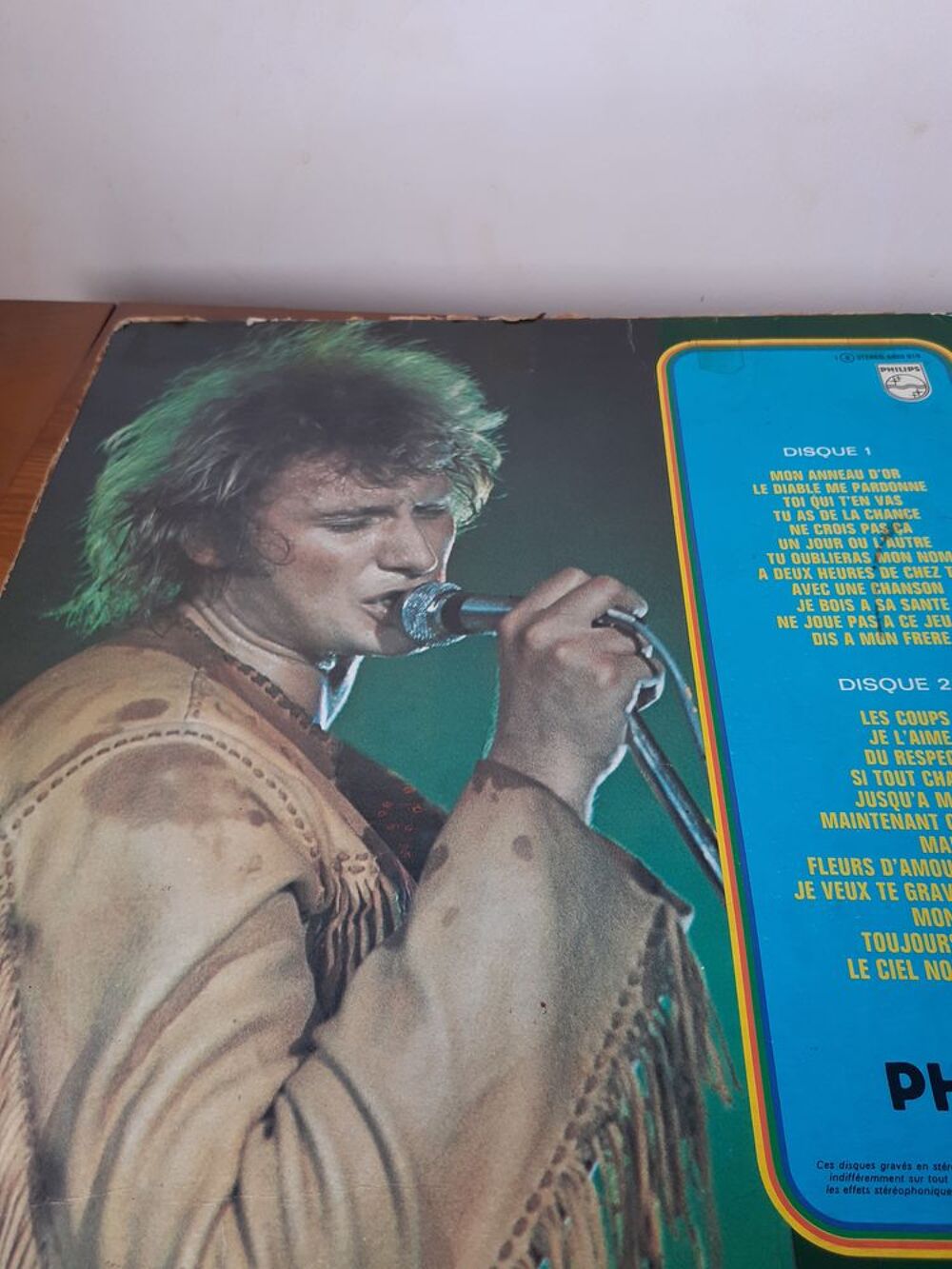 Disques 33 tours Johnny Halliday vinyle CD et vinyles