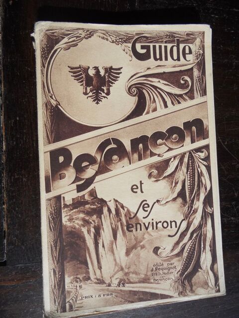 GUIDE BESANON et ses ENVIRONS 1935-36 18 Tours (37)
