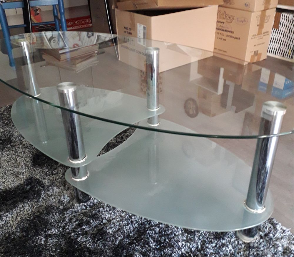 Table de salon ovale disign Meubles