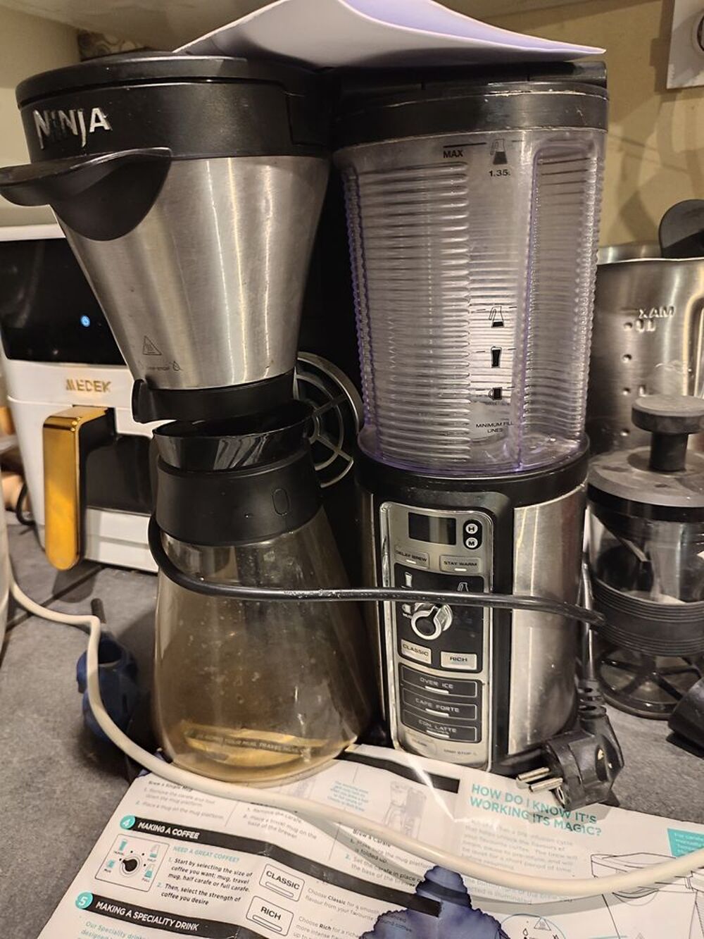 cafeti&egrave;re ninja cofee bar Electroménager