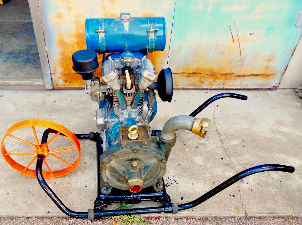 moteur bernard jumelle avec une pompe a eau Jardin