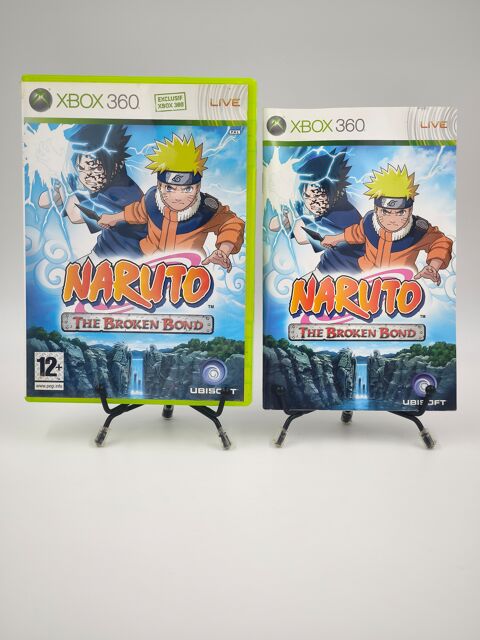 Jeu Xbox 360 Naruto The Broken Bond en boite, complet 12 Vulbens (74)