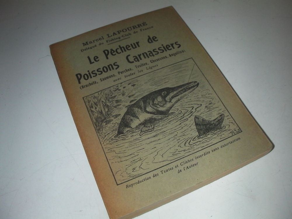 le p&ecirc;cheur de poissons carnassiers Livres et BD
