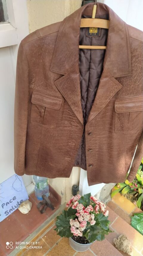 veste cuir 50 Argels-sur-Mer (66)