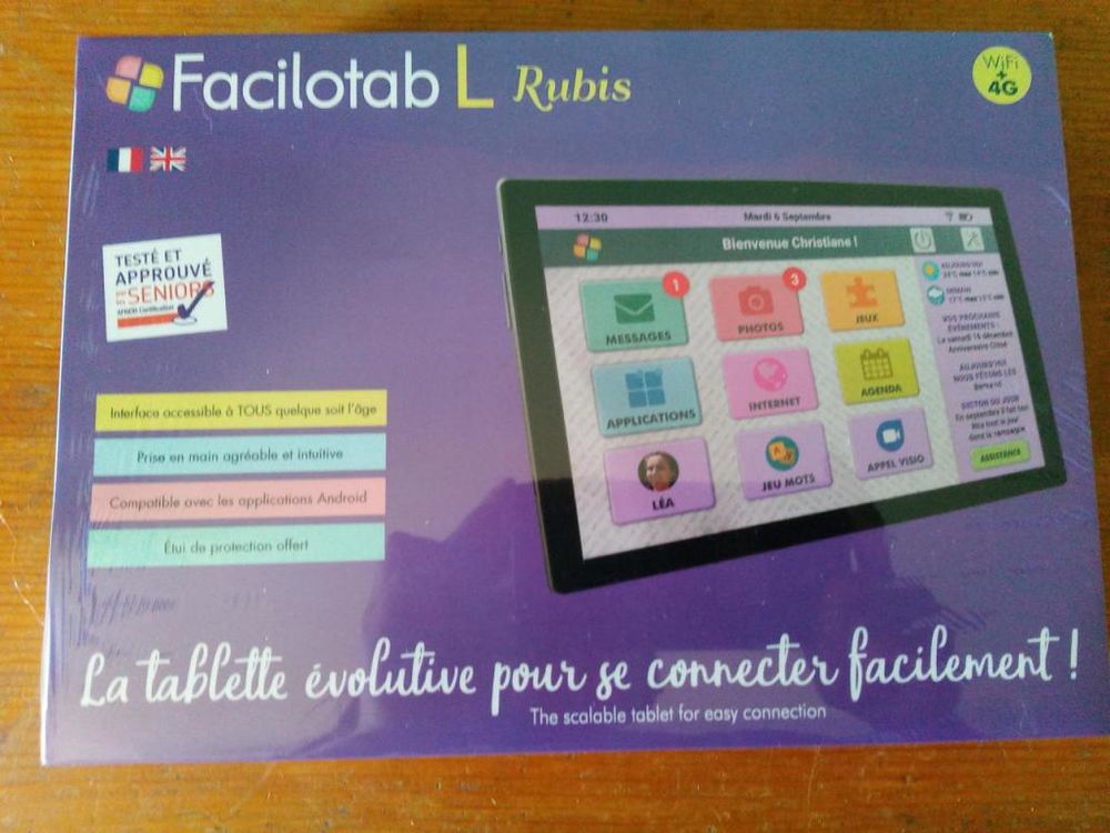 Tablette Facilotab L Rubis (Neuve) Matériel informatique