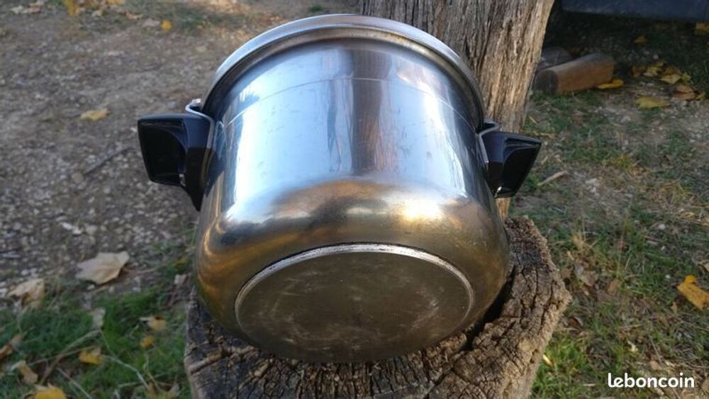 Cocote Vapeur SEB alu Nickel compl&egrave;te 6L Electroménager