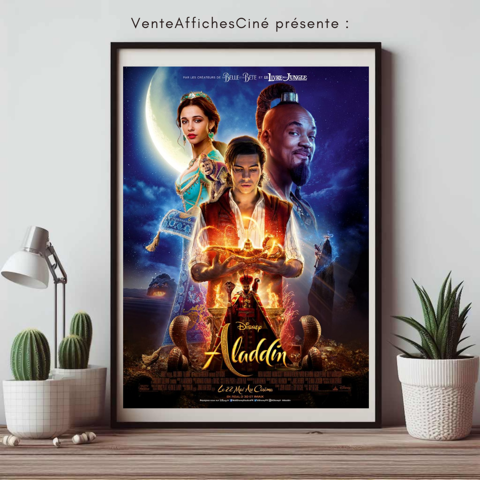 Affiche  Aladdin  / 40x60cm / Plie 0 Clamart (92)