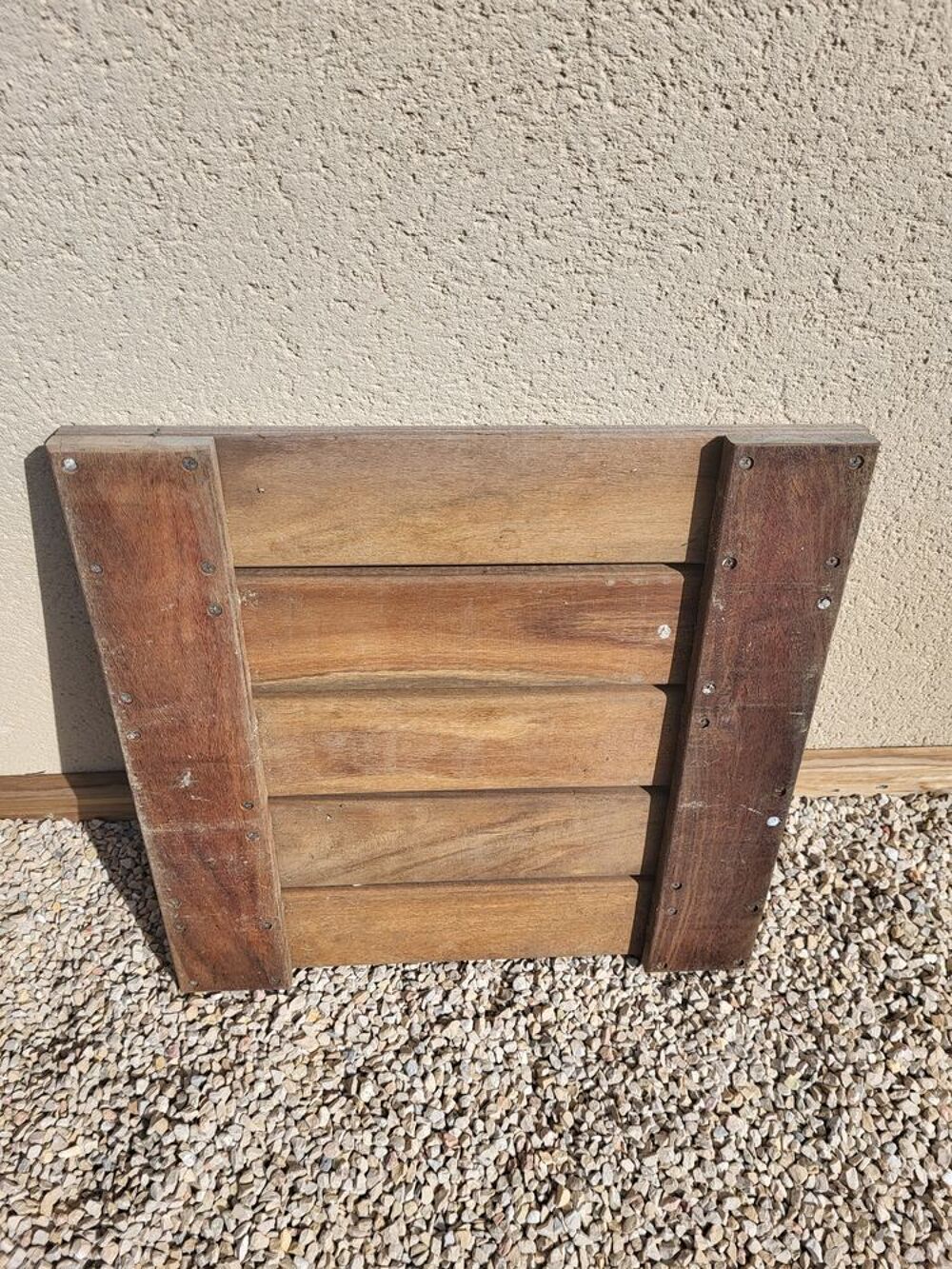 Dalle bois Jardin