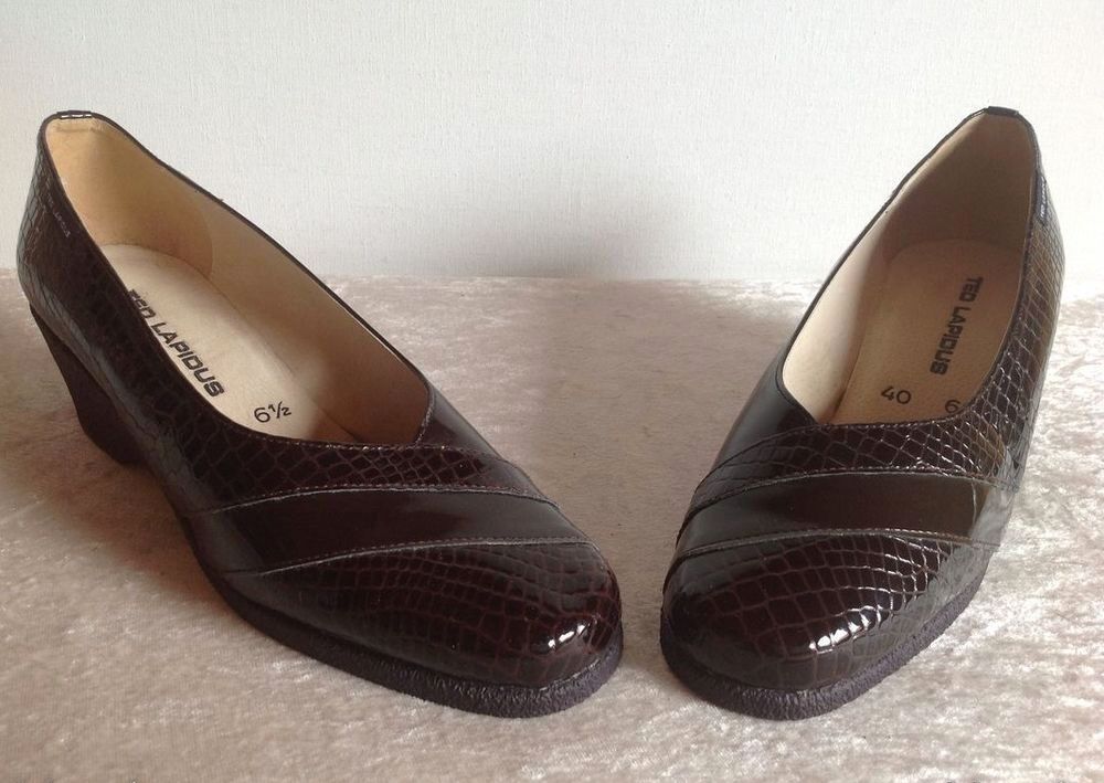 ESCARPINS TED LAPIDUS CUIR TAILLE 40 NEUF Envoi Possible
Chaussures