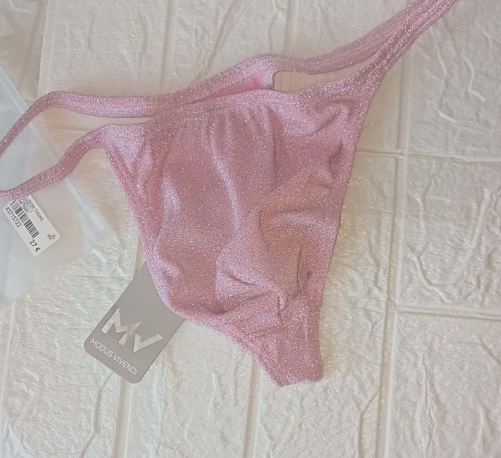 "&nbsp;Ma collection Priv&eacute;e&nbsp;: String rose en r&eacute;sille pour homme Vêtements