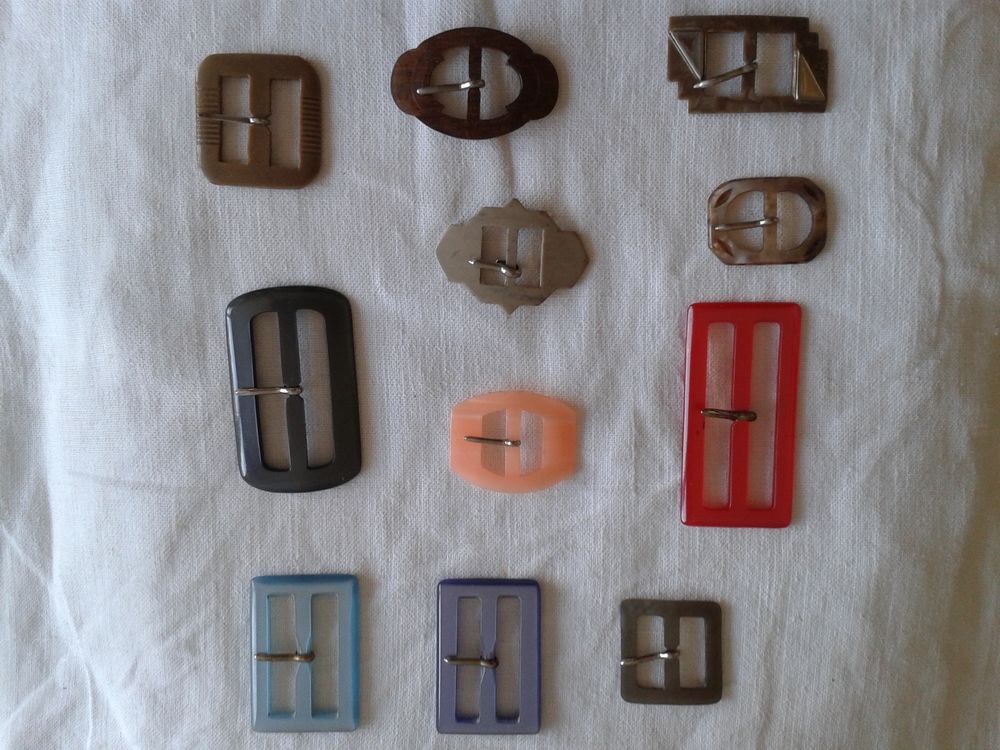 Boucles de ceintures anciennes 