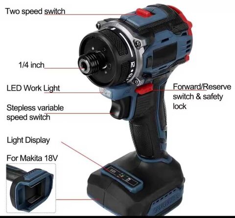 visseuse �  chocs compatible Makita 45 Colmar (68)